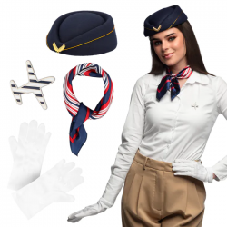 HÔTESSE DE L'AIR - Bonnet,...