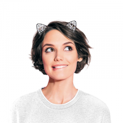 SERRE TETE - Chat diamant...