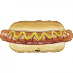 Ballon Hot dog 86cm (34")...