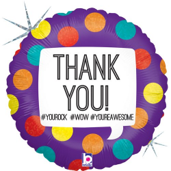 Ballon Thank you rond 46cm...