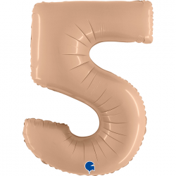Ballon Chiffre 5 Nude 1m...