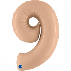 Ballon Chiffre 9 Nude 1m...