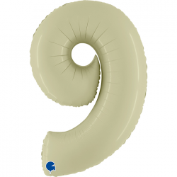 Ballon Chiffre 9 Vert olive...