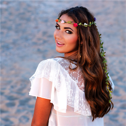 BANDEAU/HEADBAND - A fleurs