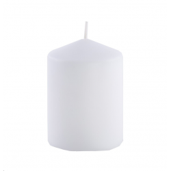 BOUGIE - Cylindrique blanc...