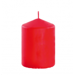 BOUGIE - Cylindrique rouge...