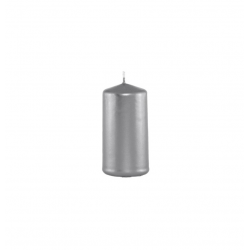 BOUGIE - Cylindrique argent...