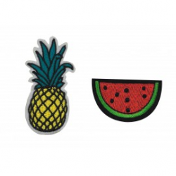 BROCHE - Ananas et pastèque