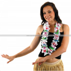 COLLIER HAWAI/A FLEURS -...