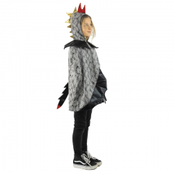 DRAGON - Cape avec capuche...