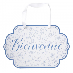 PANNEAU - Bienvenue fleur...