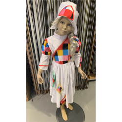 ARLEQUINE - Robe, coiffe...