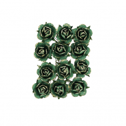 ROSE - Vert foncé avec...