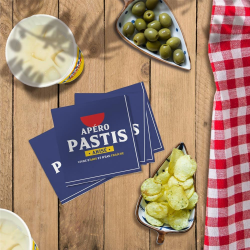 SERVIETTE - Apéro pastis x...