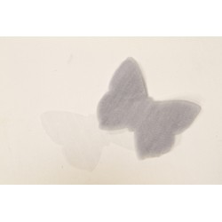 PAPILLON - Gris x 50 (8cm x...