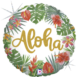 Ballon Aloha/Exotique Rond...