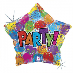 Ballon étoile Party 48cm...