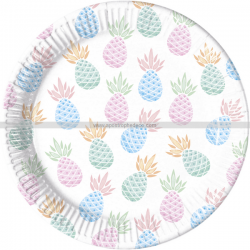 ASSIETTE - Ananas x 8 (en...