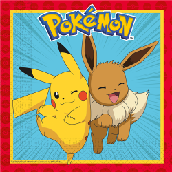 SERVIETTE - Pokémon x 20...