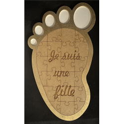 PUZZLE - Je suis une fille,...