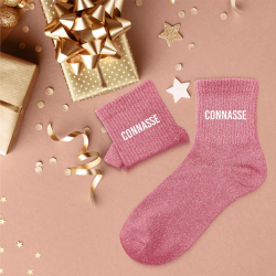 CHAUSSETTE - A paillettes...