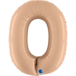 Ballon Chiffre 0 Nude 1m...