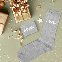 CHAUSSETTE - A paillettes...