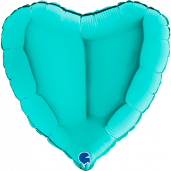 Ballon coeur vert...