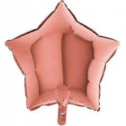 Ballon Etoile rose gold...