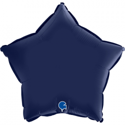 Ballon Etoile bleu marine...