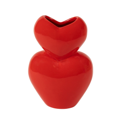 VASE - Coeur rouge (en...