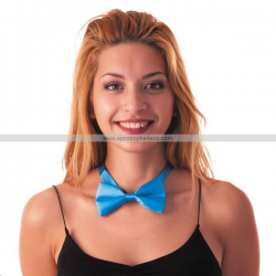 NOEUD PAPILLON - Bleu fluo...