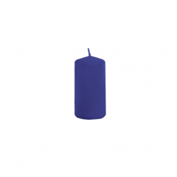 BOUGIE - Cylindrique bleu...