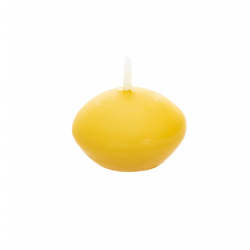 BOUGIE - Flottante moutarde...