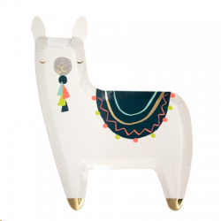 ASSIETTE - Lama x 8 (en...