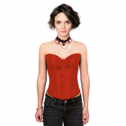 CORSET/BUSTIER - Noir avec...