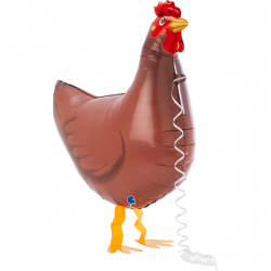 Ballon Poule/coq marcheur...