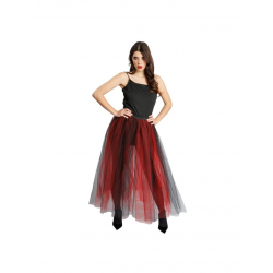 JUPE - Noire et rouge S/M...