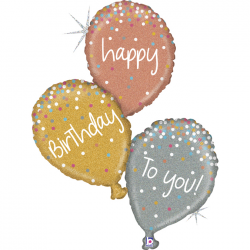 Ballon Happy birthday /...