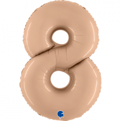 Ballon Chiffre 8 Nude 1m...