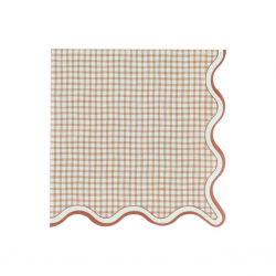 SERVIETTE - Automne/vichy...