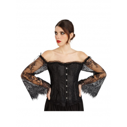 CORSET/BUSTIER - Noir avec...