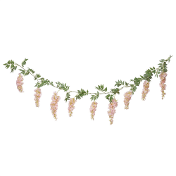 GUIRLANDE DE GLYCINE - Rose...