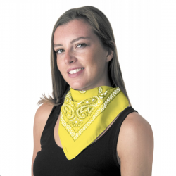 BANDANA/FOULARD - Jaune...