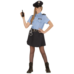 POLICIERE - Chemise, jupe,...
