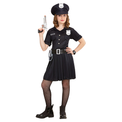 POLICIERE - Chemise, jupe,...