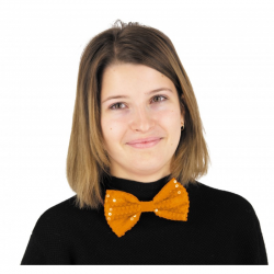 NOEUD PAPILLON - Orange...