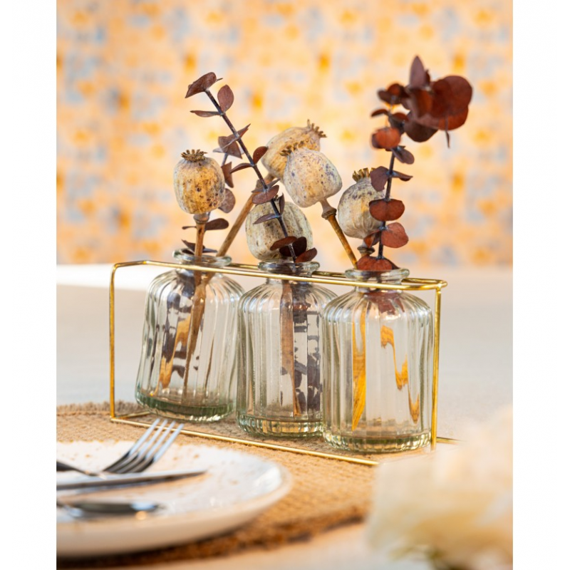 Vase, verrerie et chandelier image